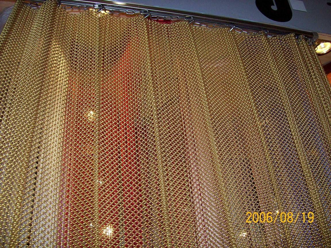 金属网帘，铜帘，金属窗帘